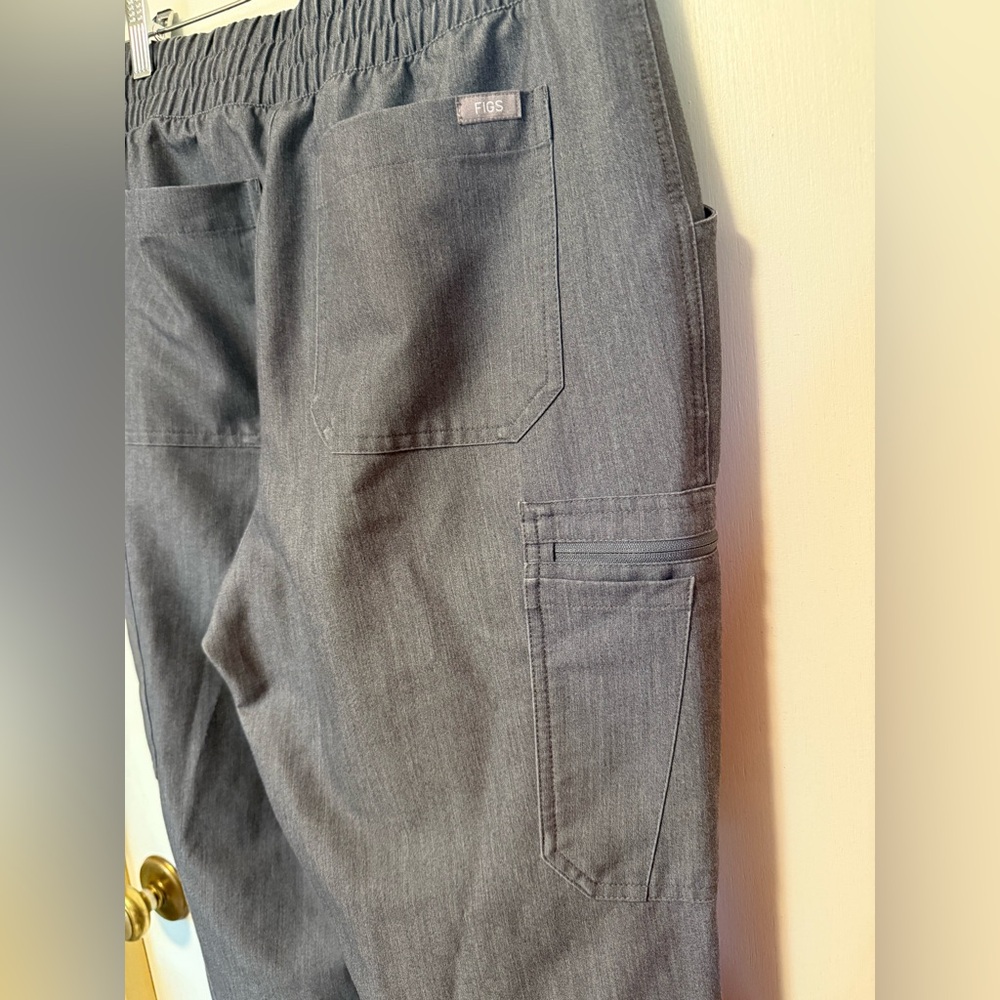 Heather Graphite Yola scrub pants - M/T - Picture 10 of 10